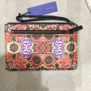 Rebecca Minkoff NWT wristlet with card slots and zipper compartment